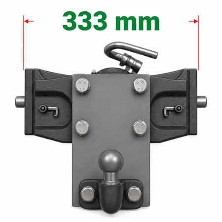 Anhängerbockweite 333mm
