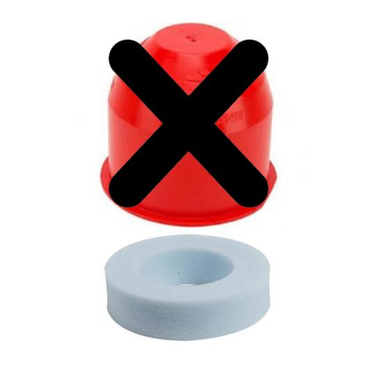 Schaumstoff - Staubring passend alle K80